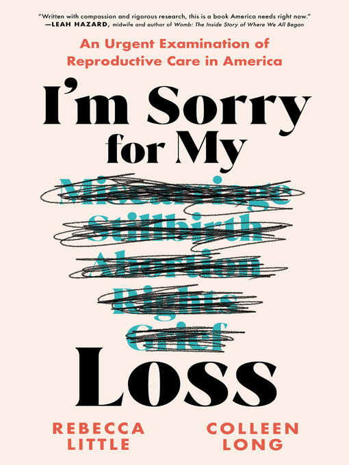 Title details for I'm Sorry for My Loss by Rebecca Little - Wait list